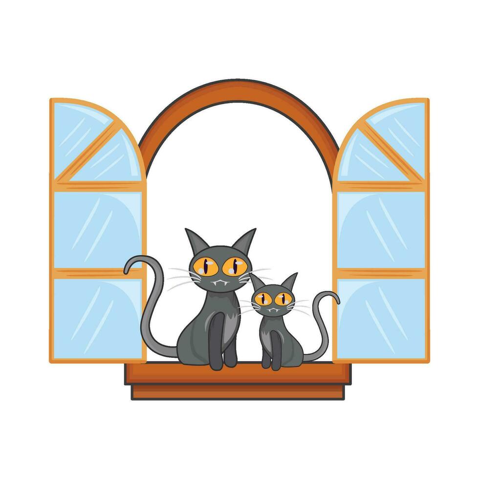 illustration of window vector