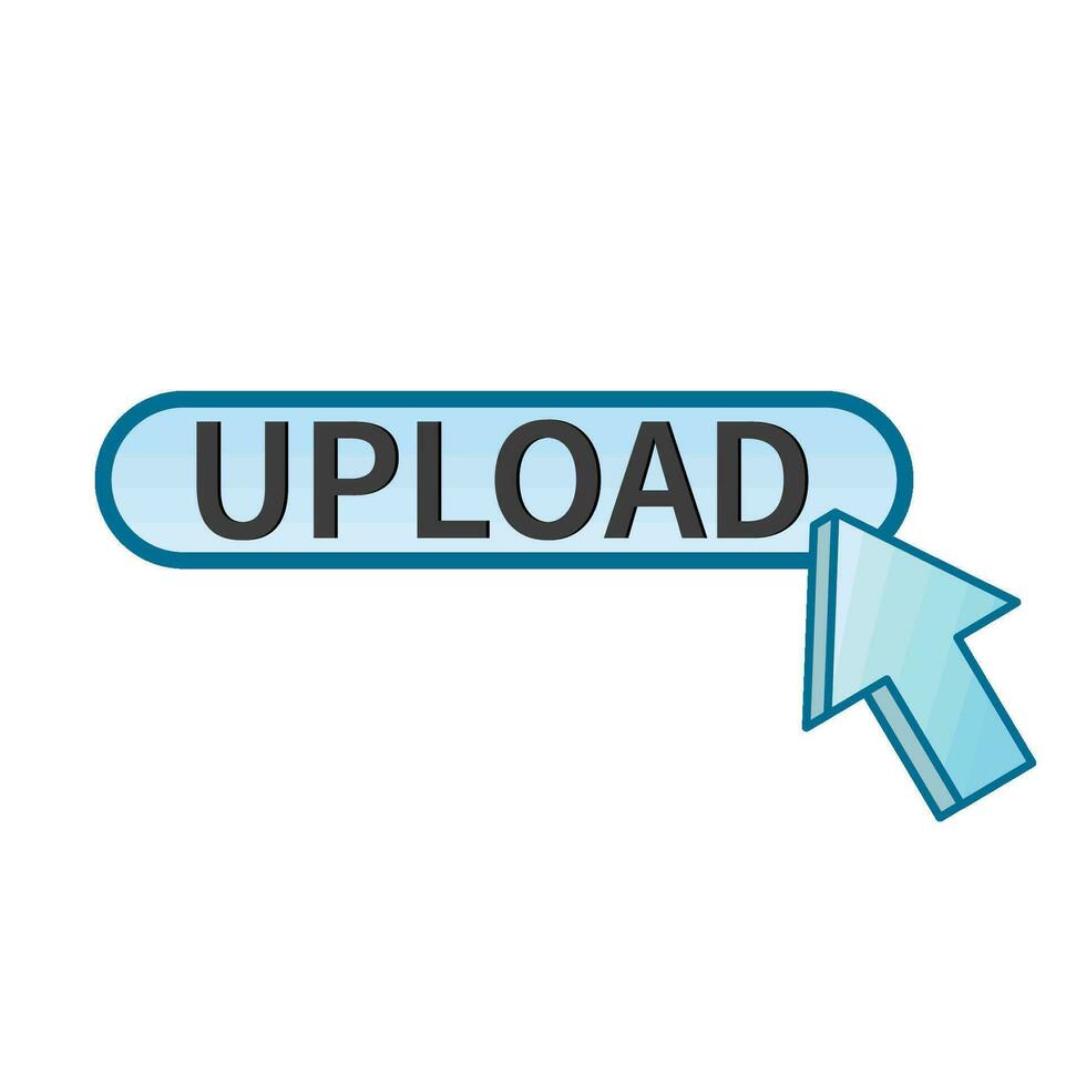 illustration of upload vector