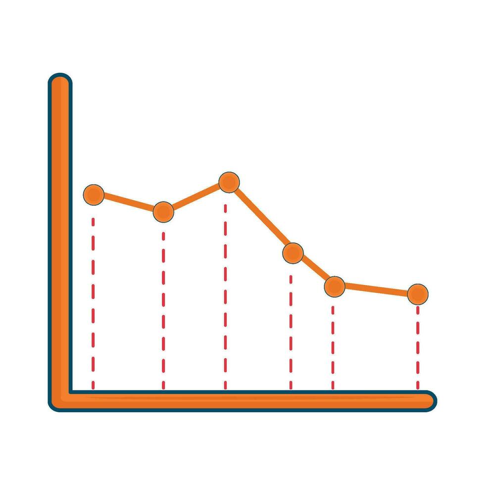 illustration of statistics vector