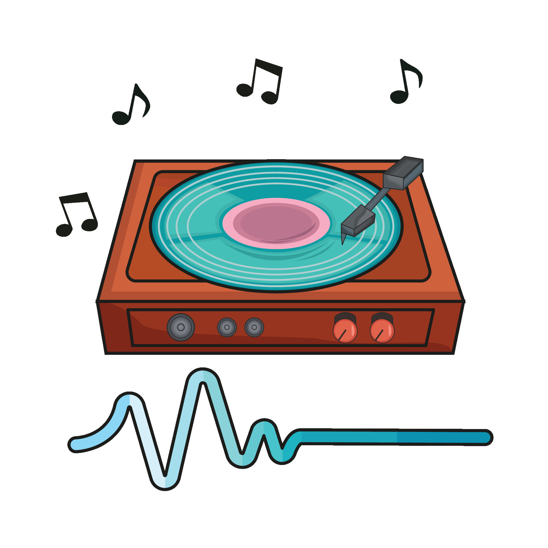 illustration-of-vinyl-record-player-35867059-vector-art-at-vecteezy