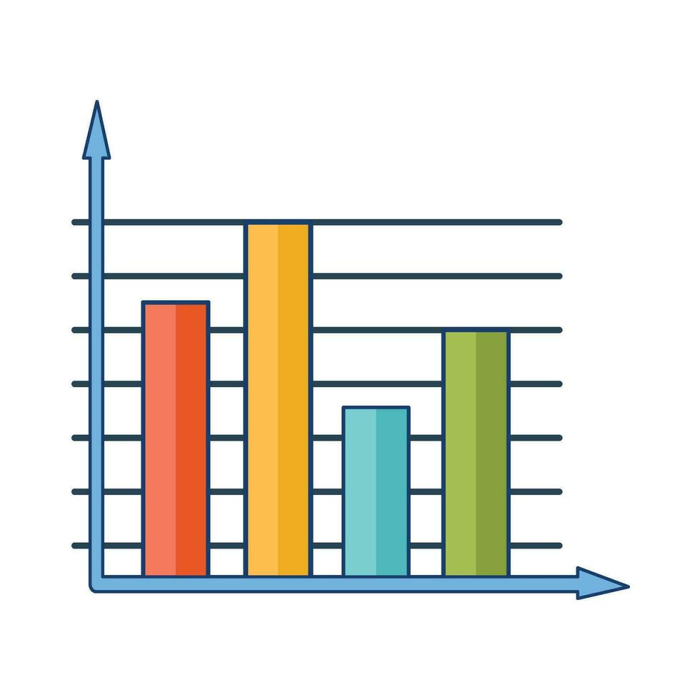 illustration of infographics vector