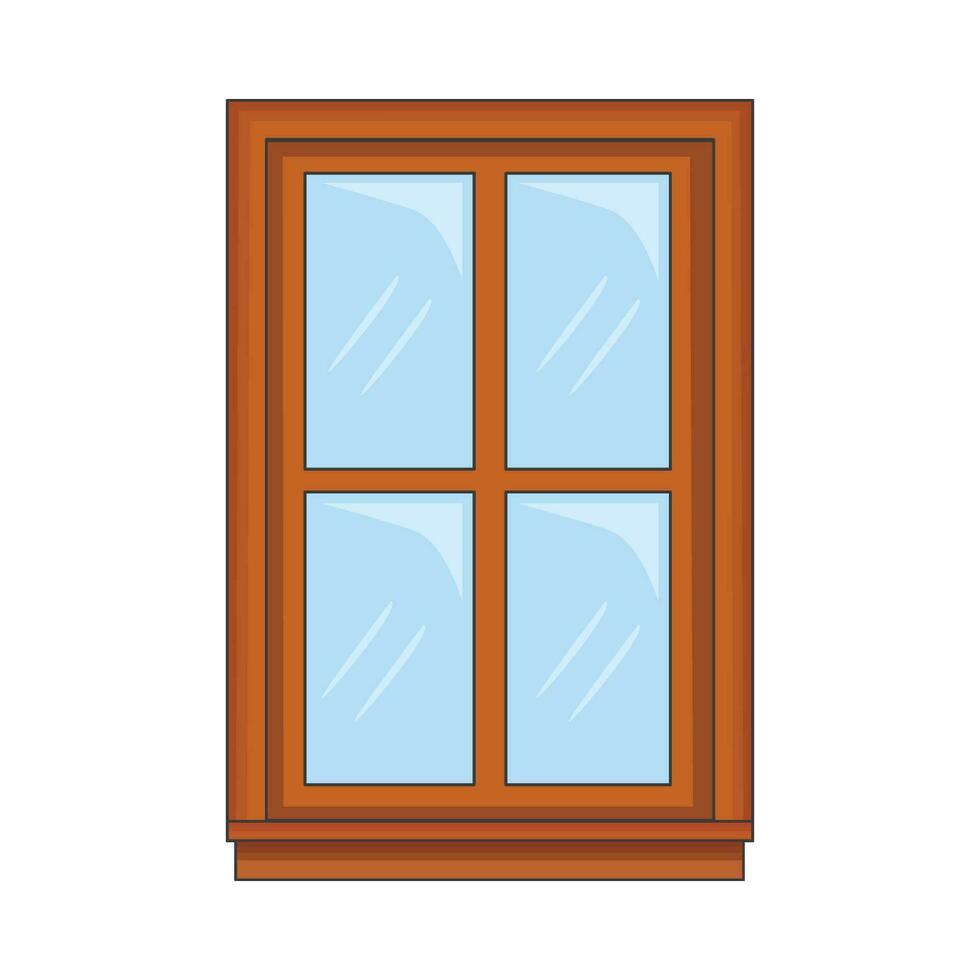 illustration of window vector