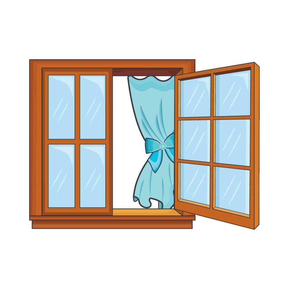 ilustración de ventana vector