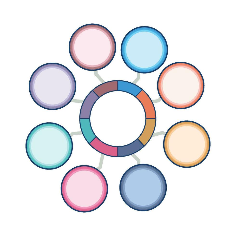 illustration of infographics vector