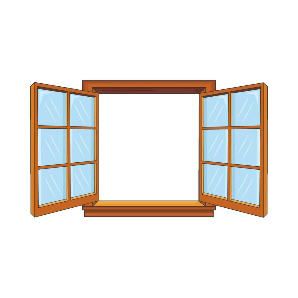 illustration of window vector