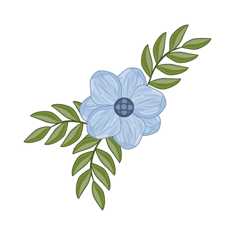 ilustración de flor vector