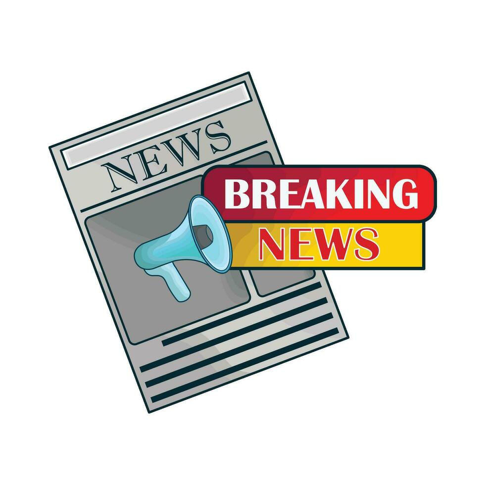 illustration of news vector