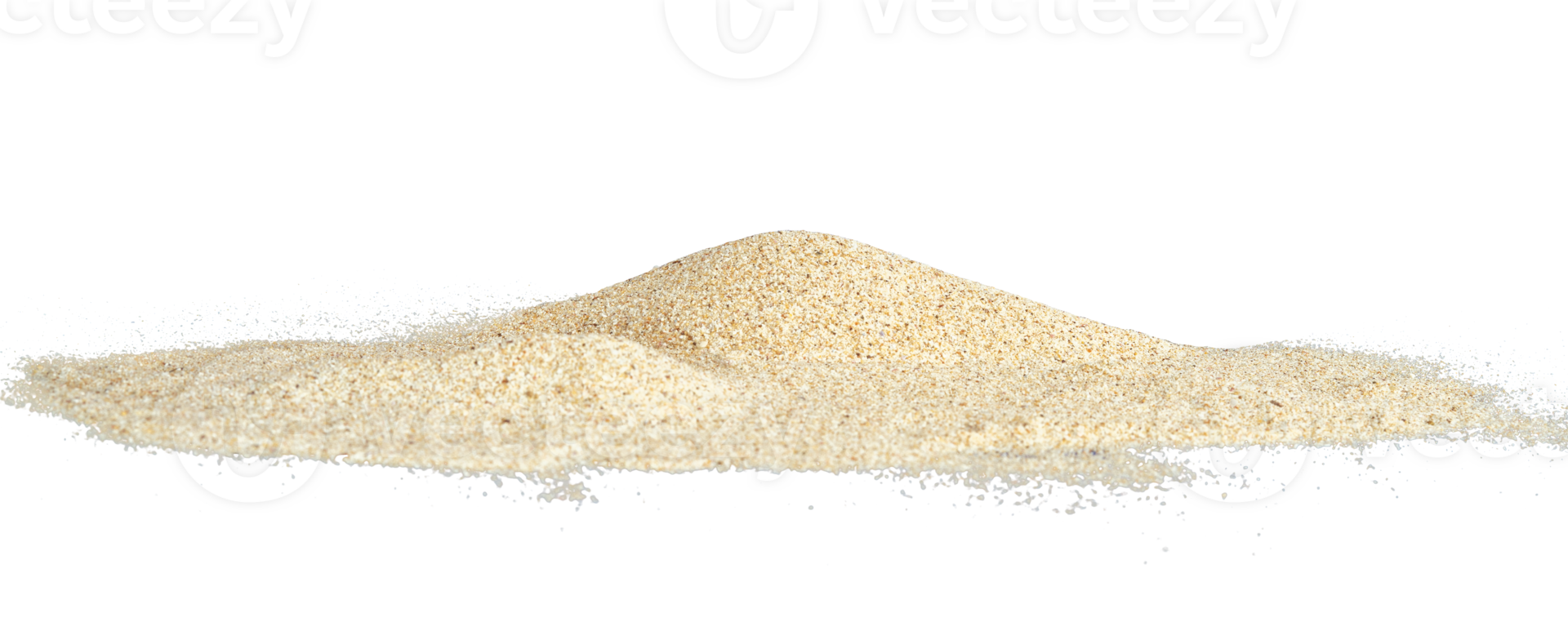 Sand dune desert isolated element png
