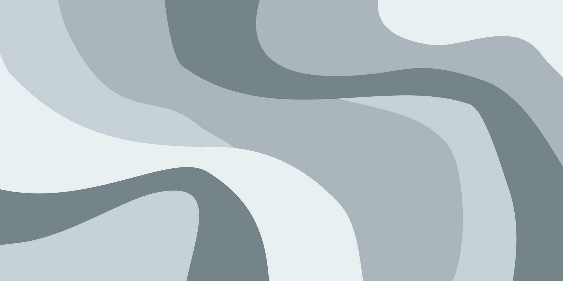 gray color wave shape abstract background. vector aesthetic design for banner, greeting card, poster, social media, web.