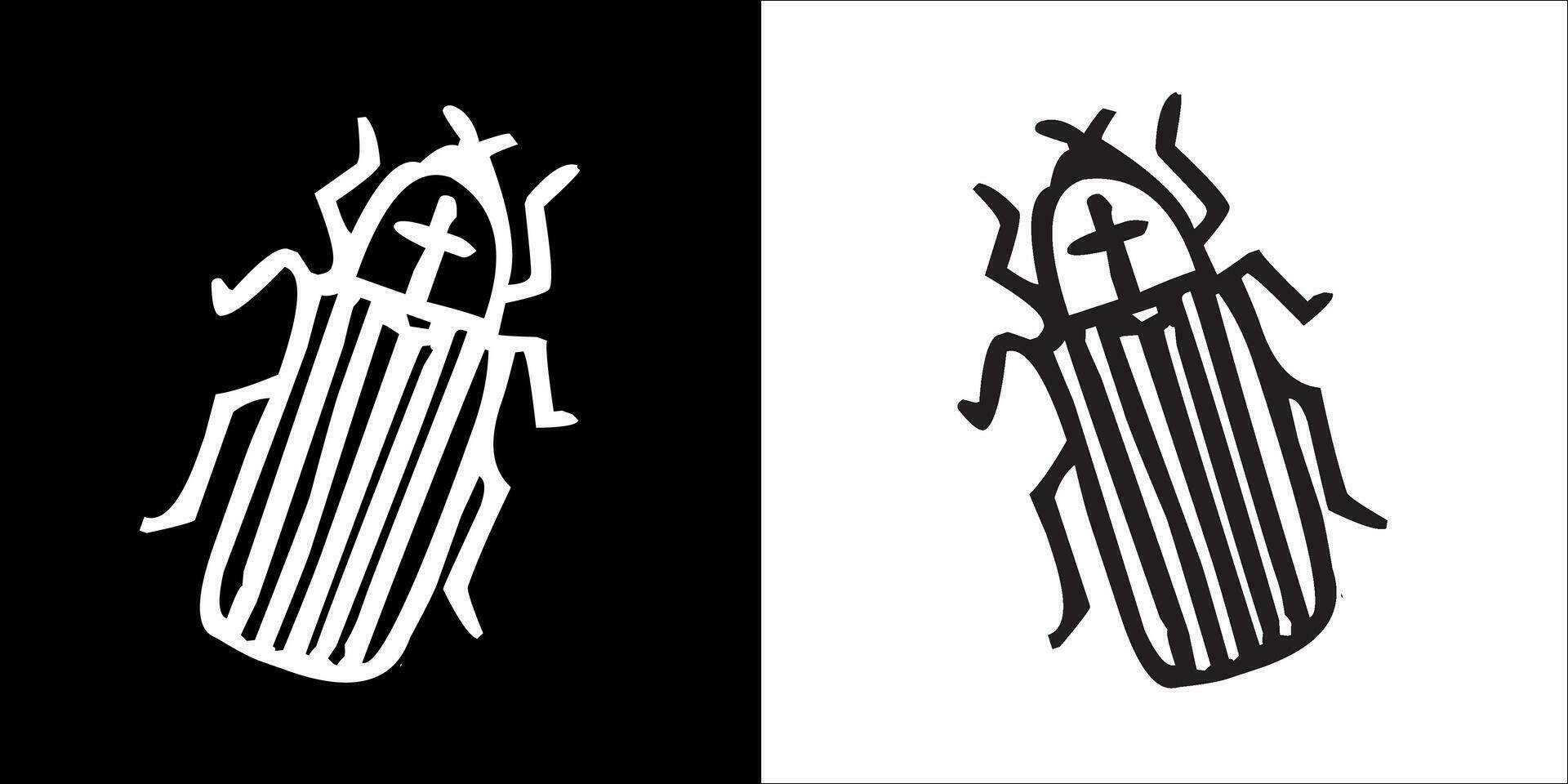 Illustration vector graphics of insect icon