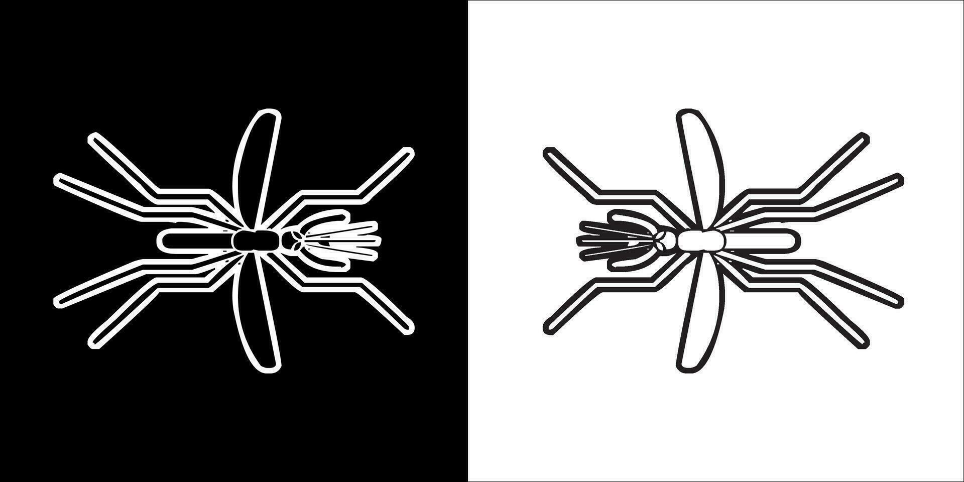 Illustration vector graphics of insect icon