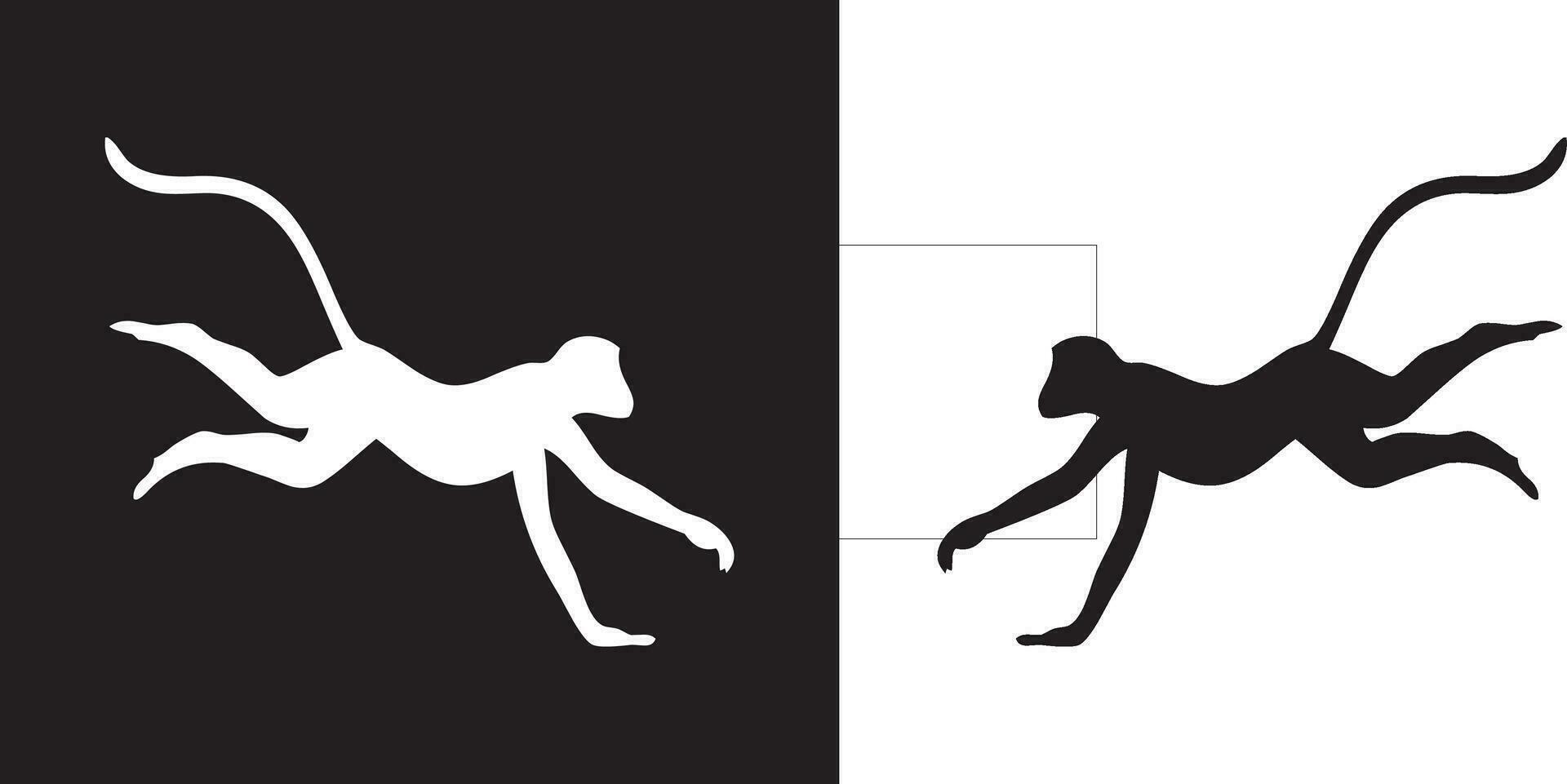 ilustración vector gráficos de mono icono