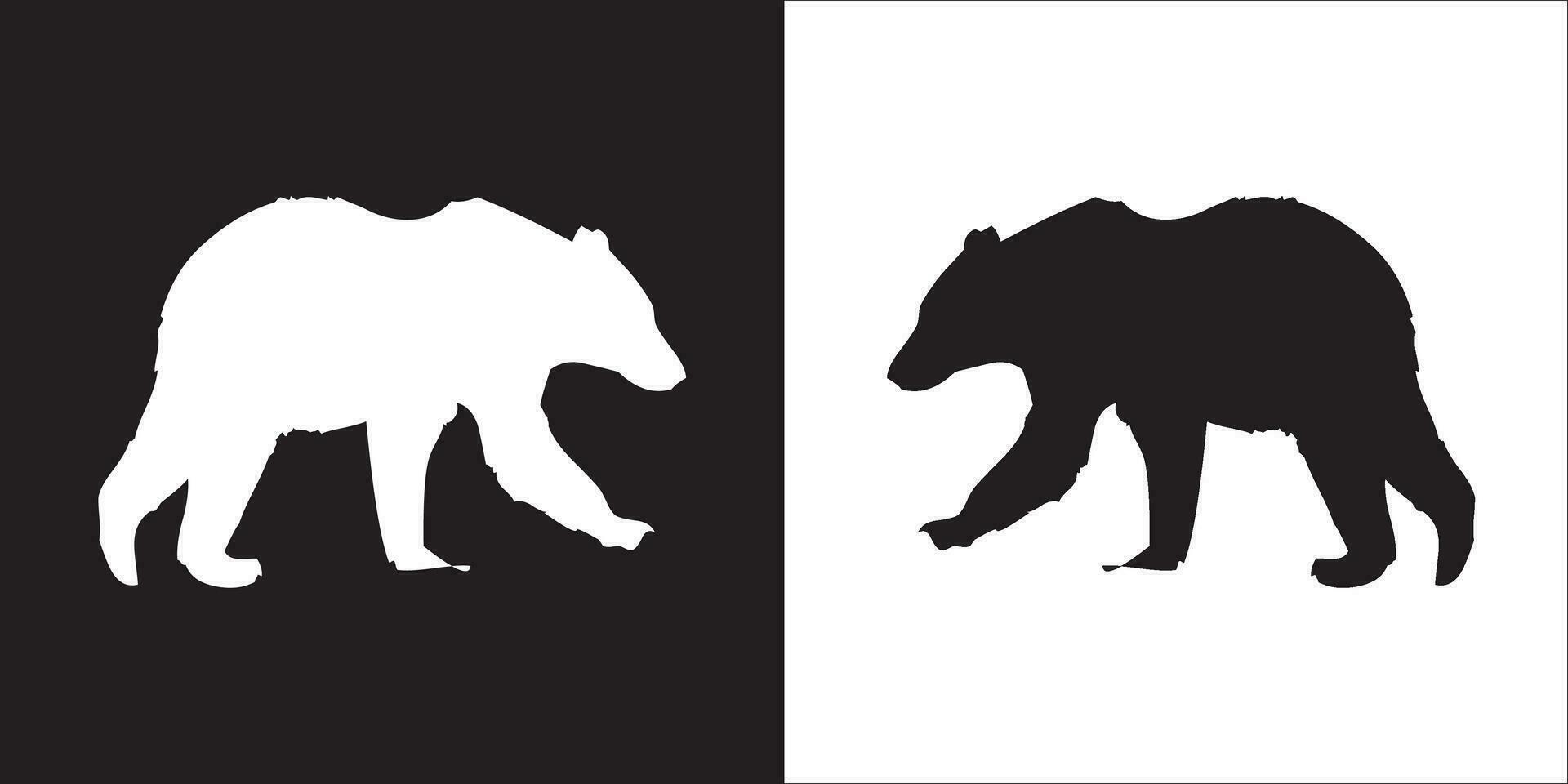 ilustración vector gráficos de oso icono