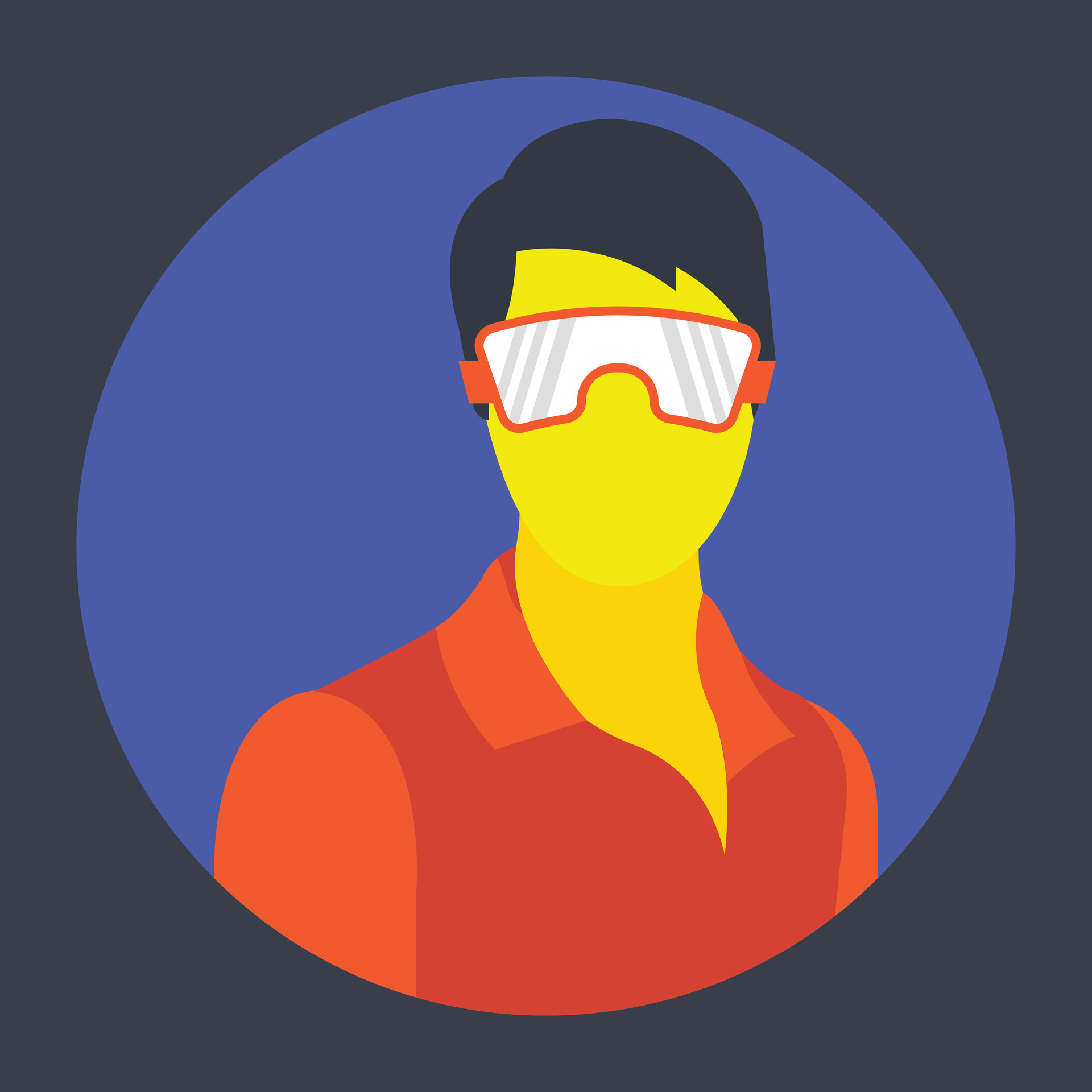 Virtual Reality Goggles 35873565 Vector Art at Vecteezy