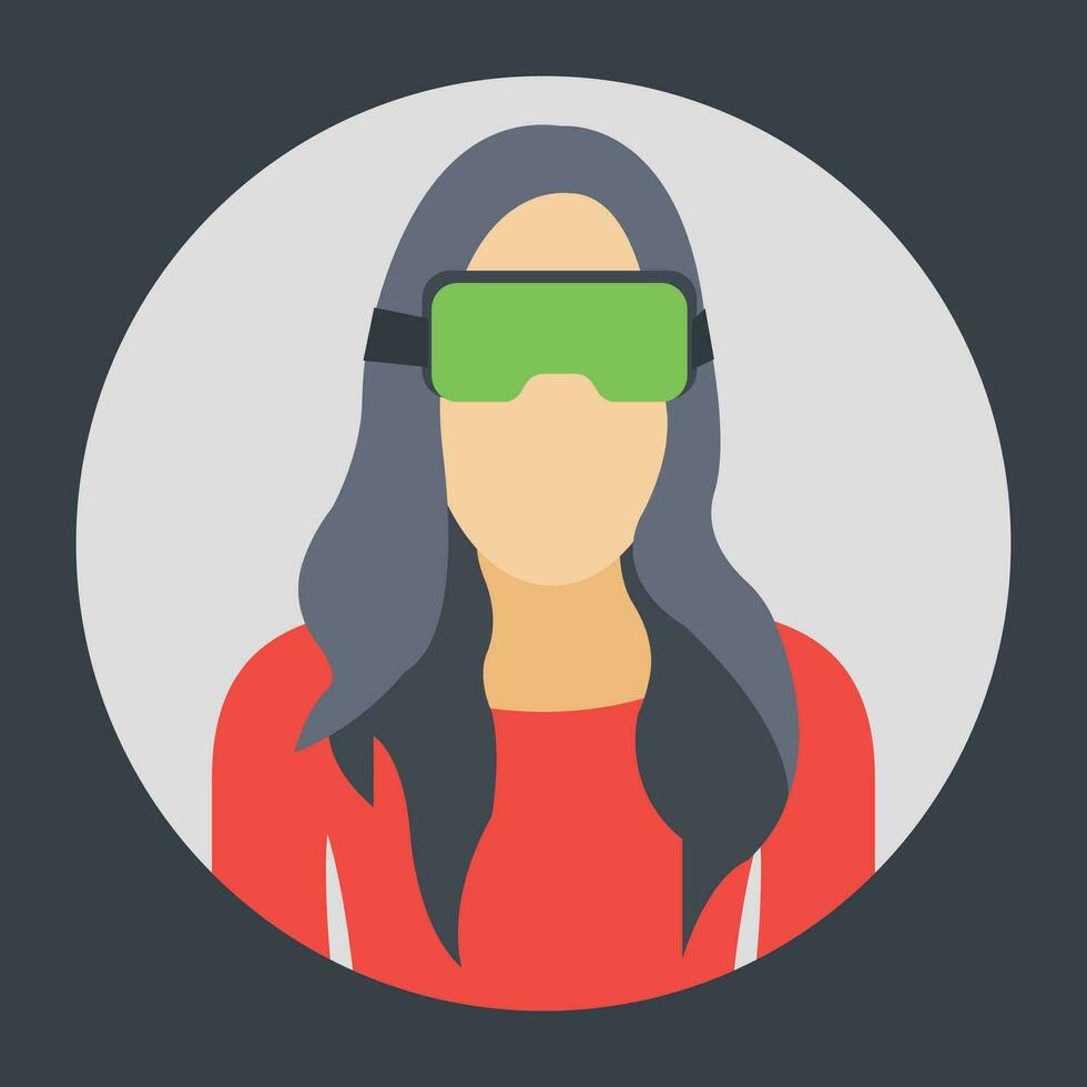 Trendy Smart Glasses vector