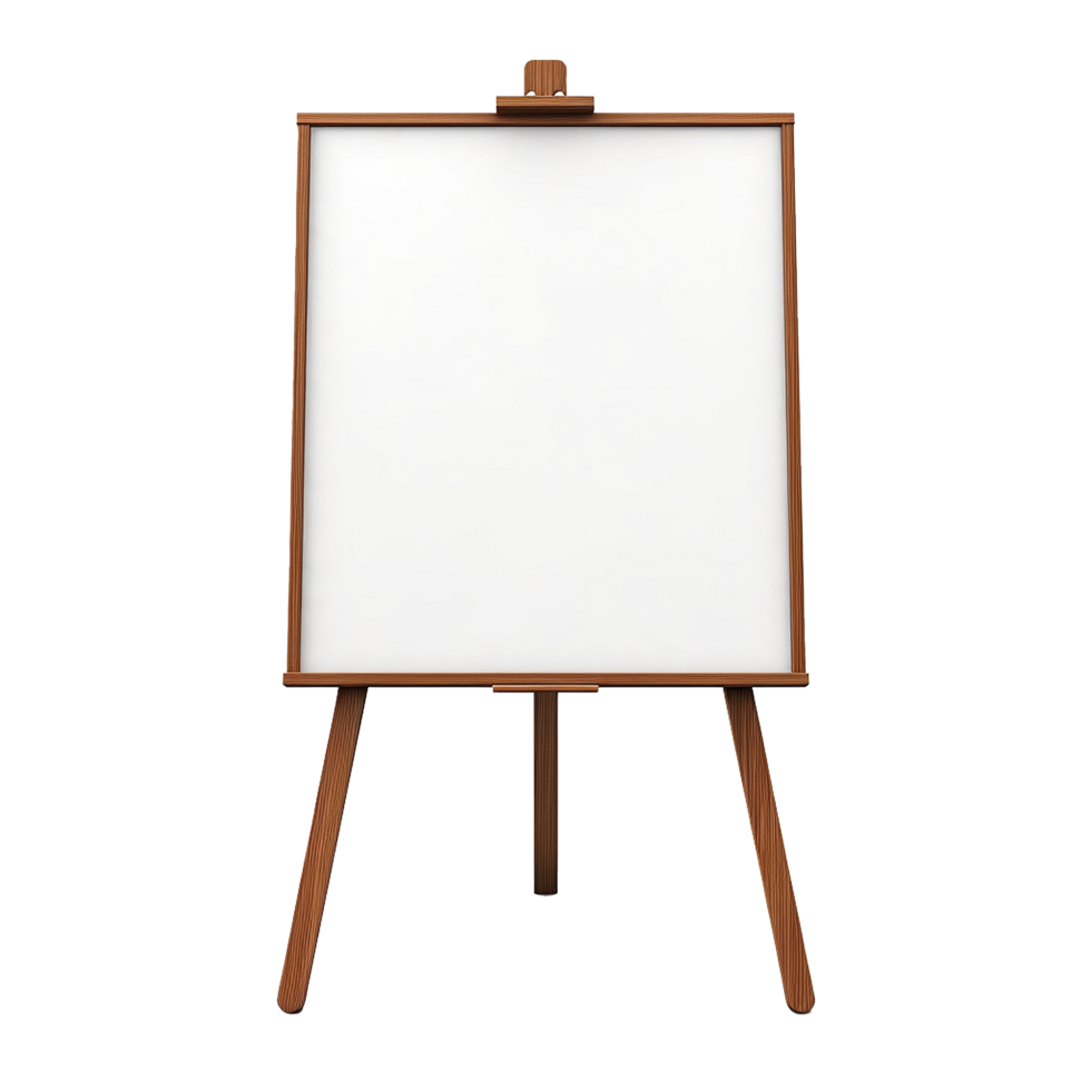 AI generated Placard png isolated on transparent background