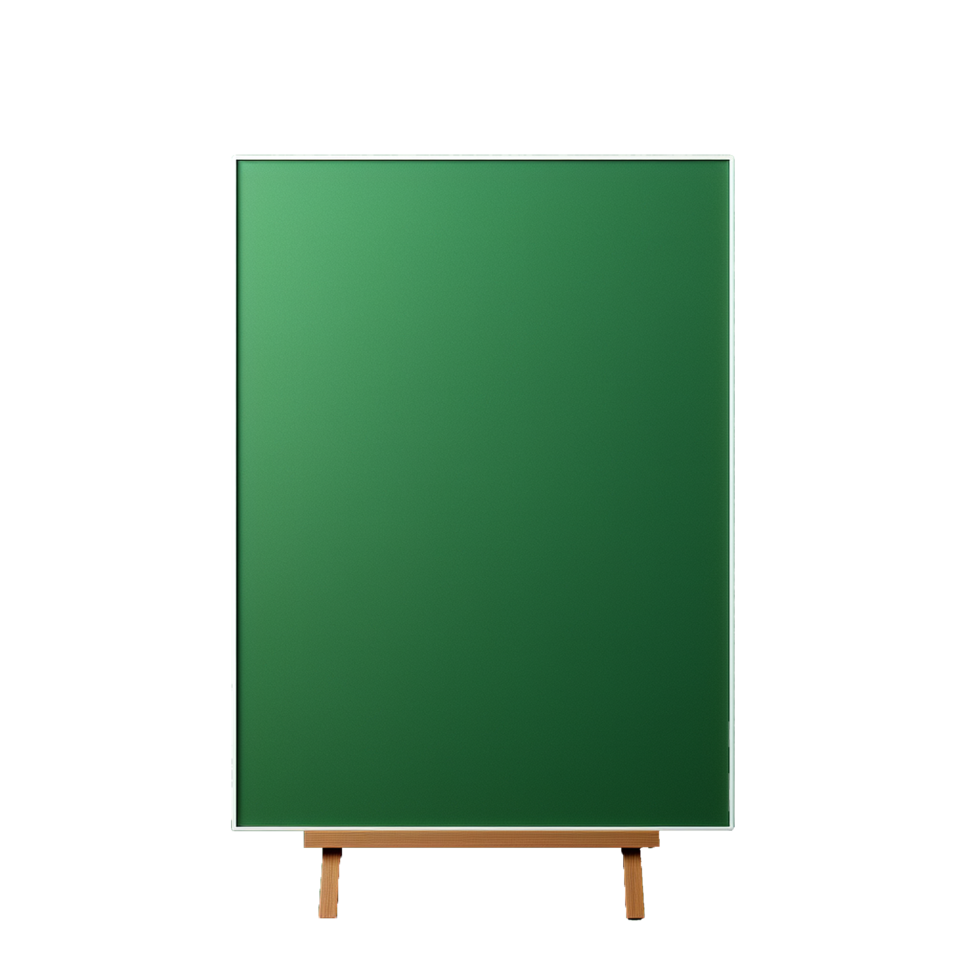 AI generated Placard png isolated on transparent background