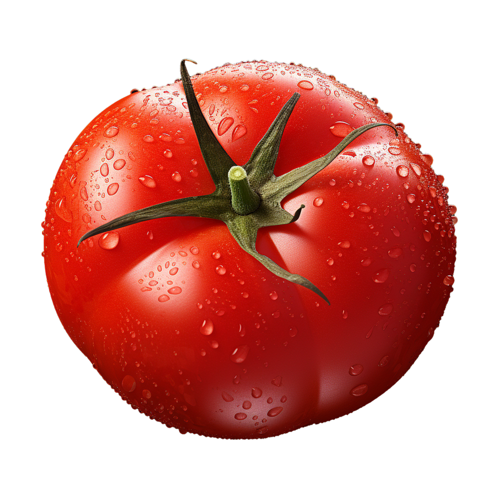 ai gegenereerd tomaat PNG geïsoleerd Aan transparant achtergrond
