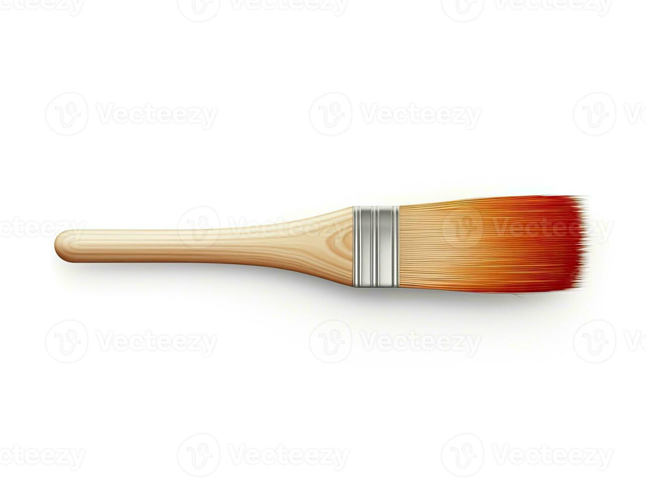 AI generated Paintbrush isolated white background. AI Generated photo