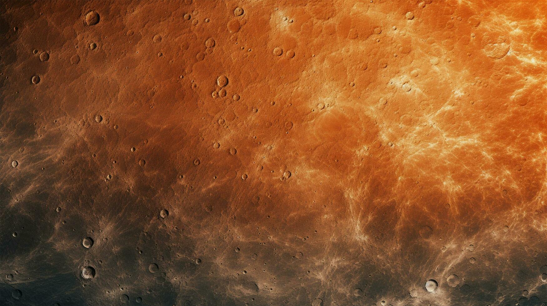 AI generated Mercury surface texture background photo