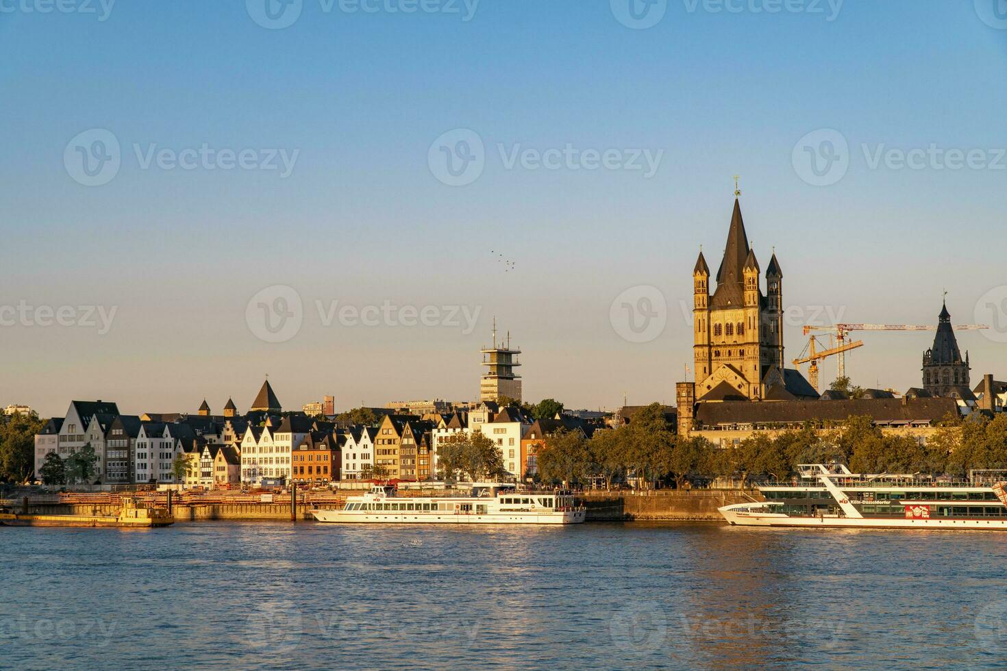 Morning View of Cologne Old City photo