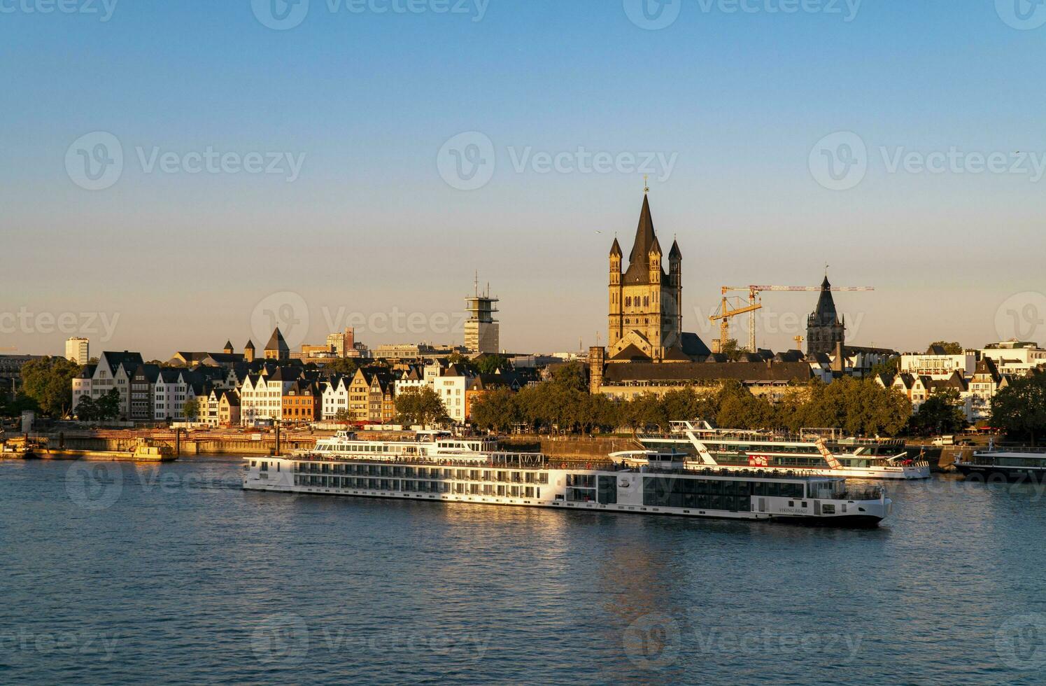 Morning View of Cologne Old City photo