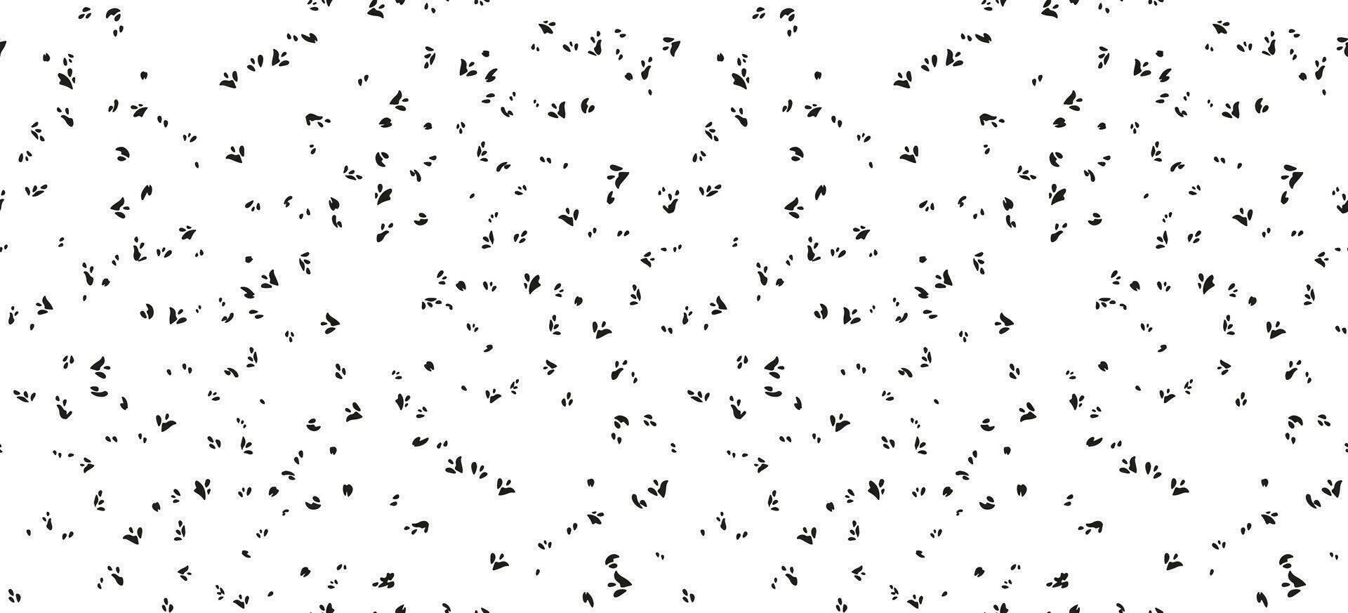 Abstract contemporary seamless pattern with vector hand drawn tiny shapes, spots, drops. Black and white abstract random dots background. Template for textile, fashion, fabric, wallpaper