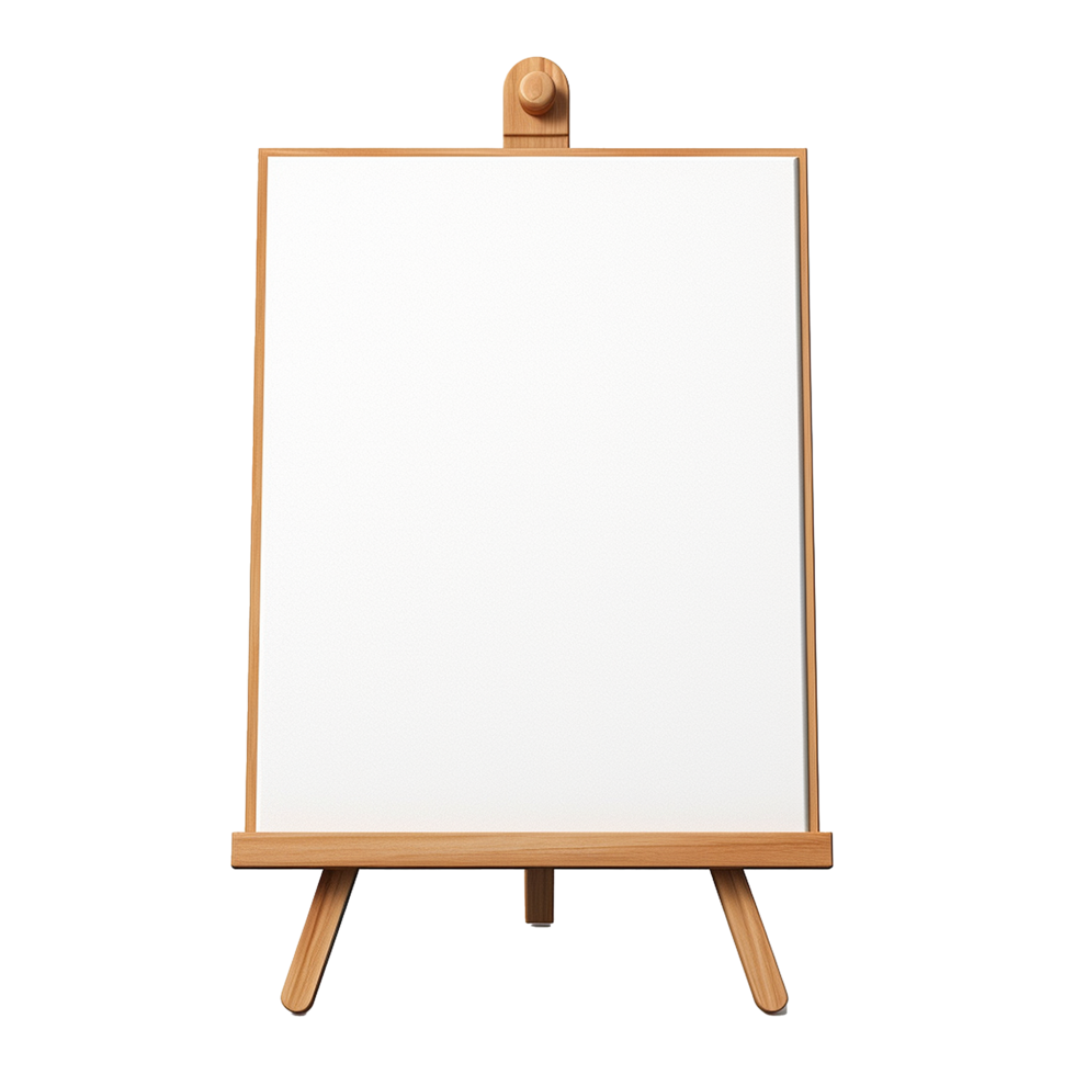 AI generated Placard png isolated on transparent background