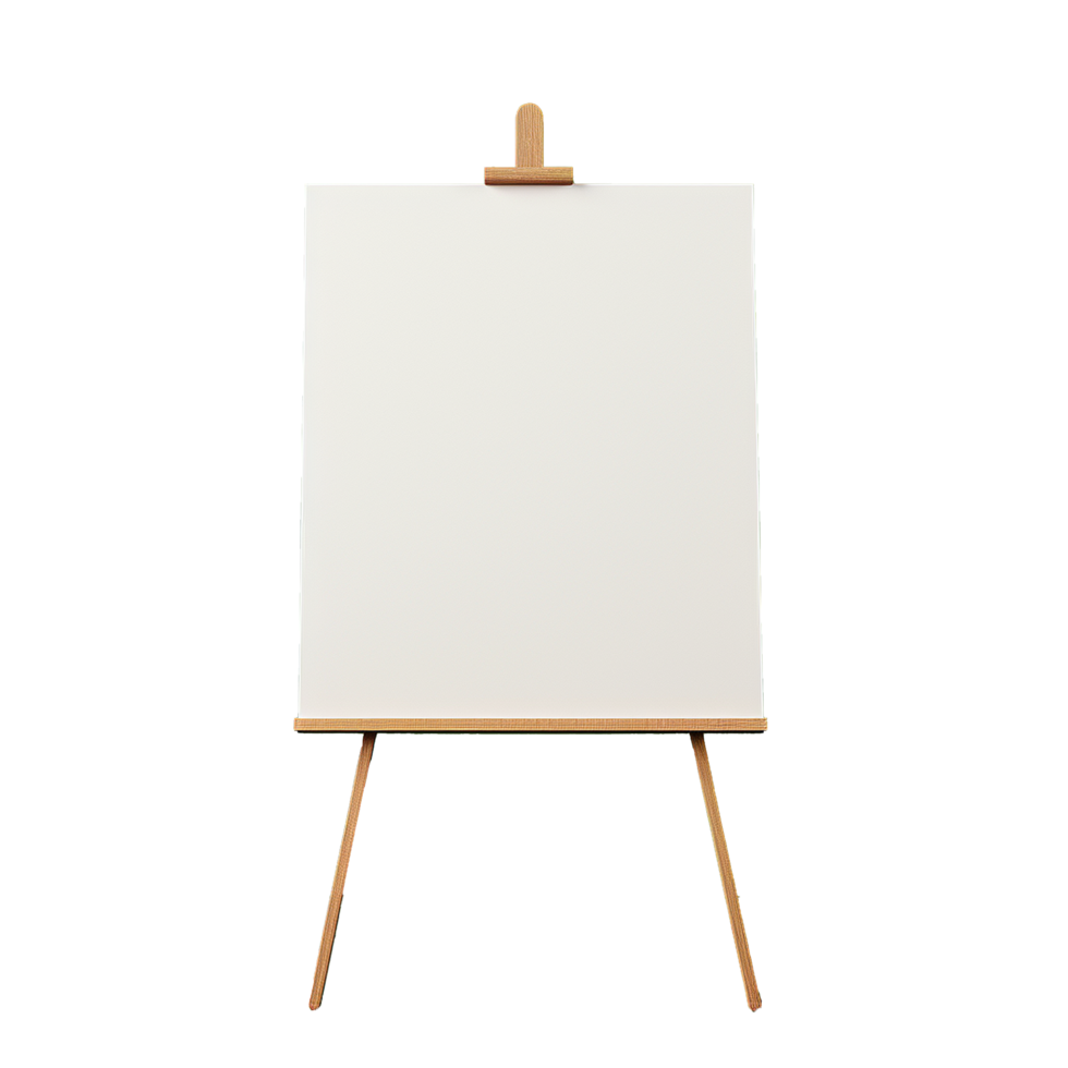 AI generated Placard png isolated on transparent background