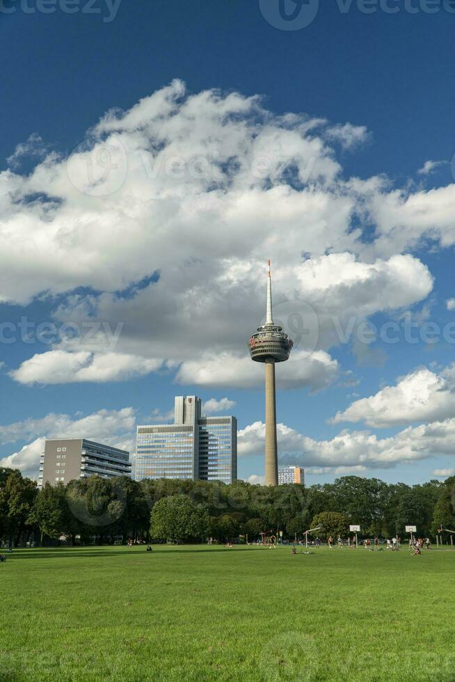 panorama de Colonia. ver de colonio y parque foto