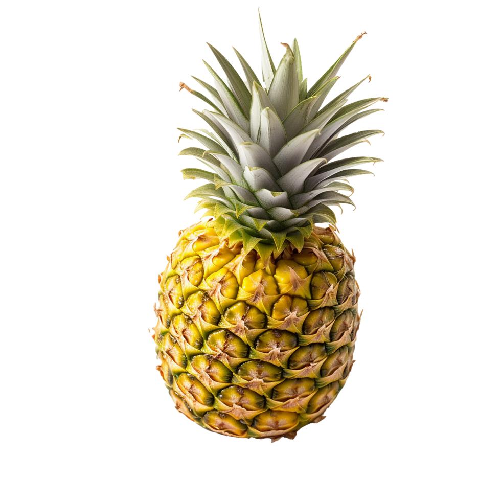 AI generated Fresh pineapple png isolated on transparent background