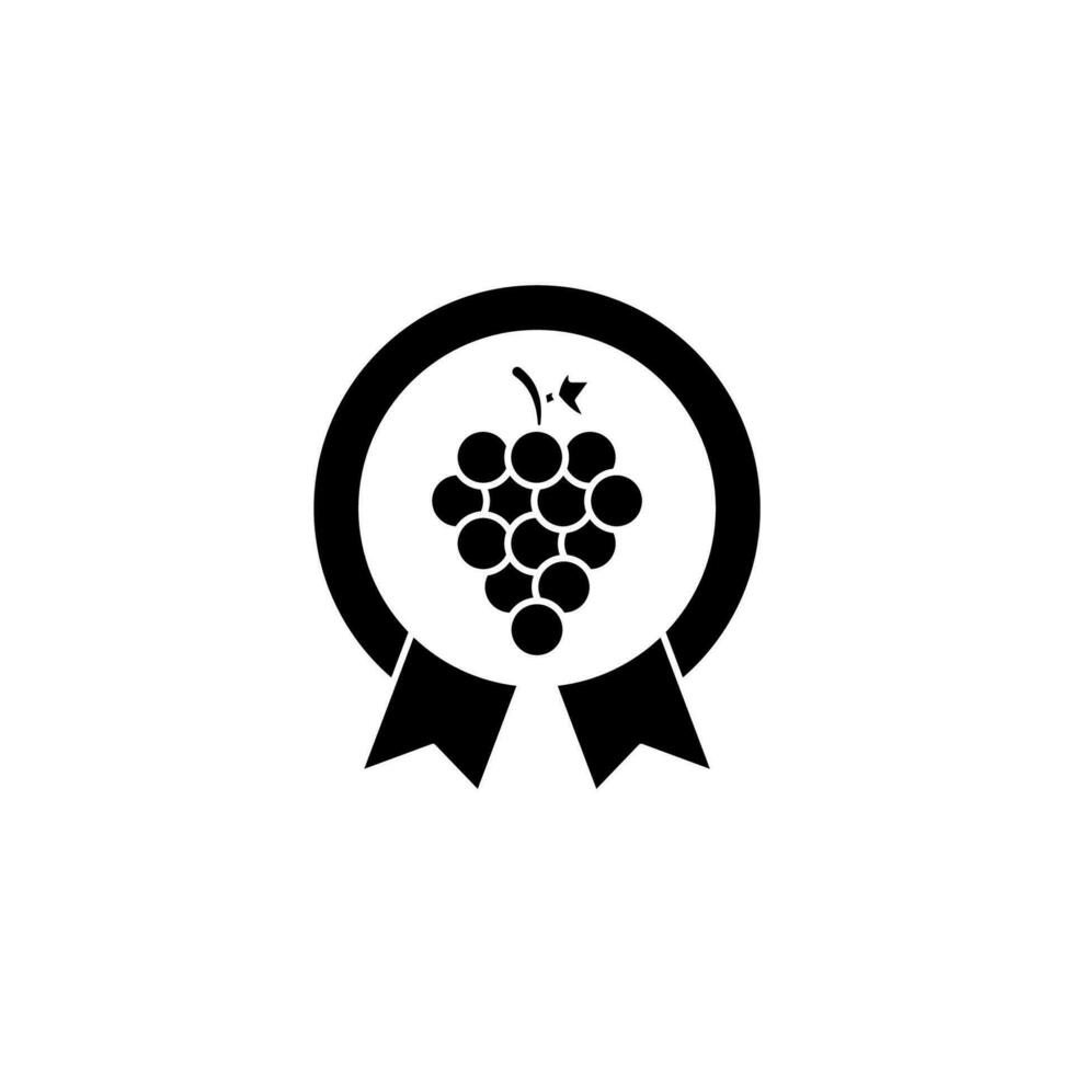 wine label concept line icon. Simple element illustration. wine label concept outline symbol design. vector