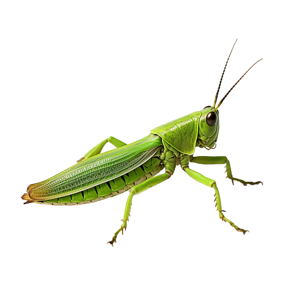 AI generated Grasshopper png isolated on transparent background