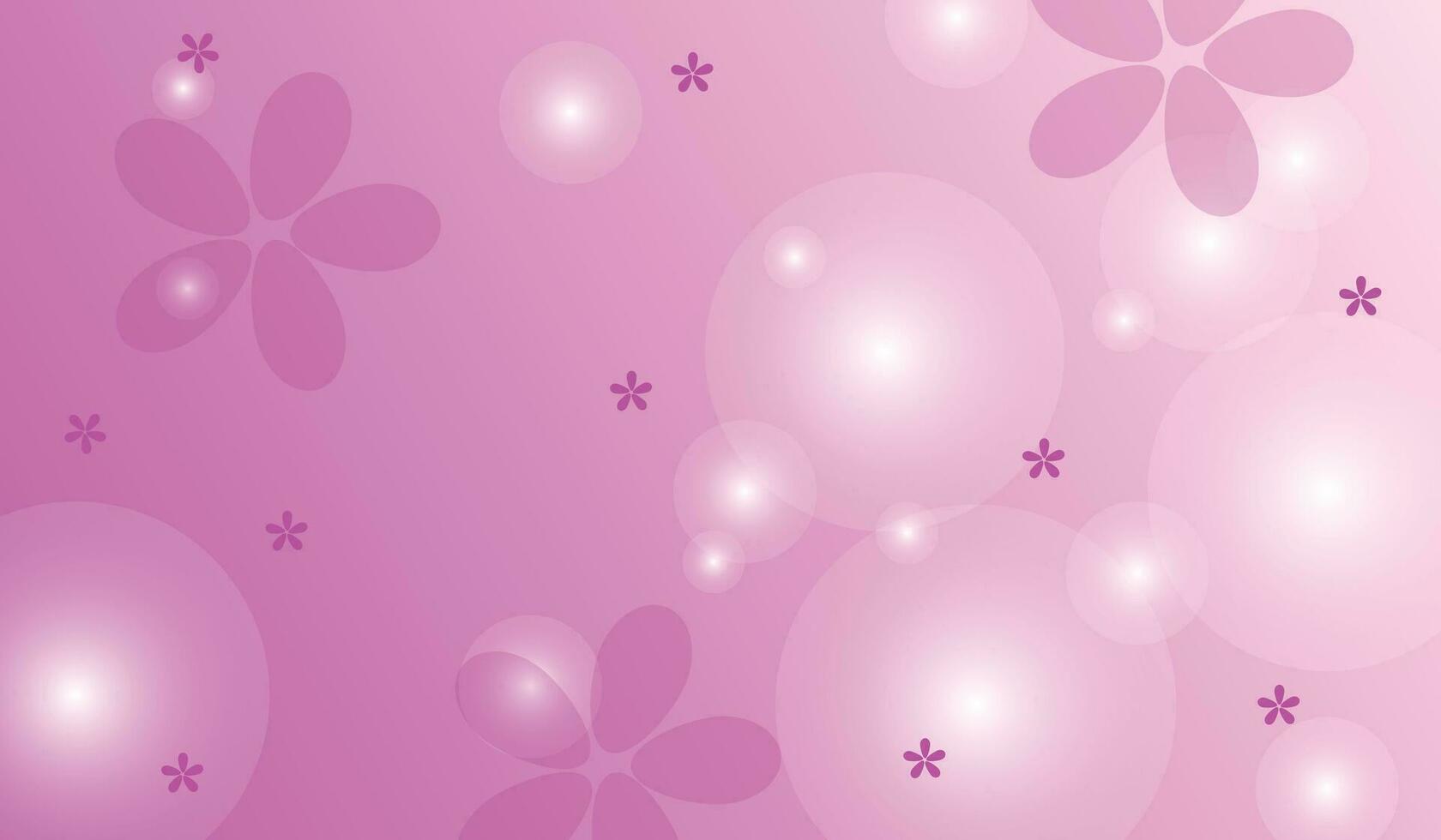 Abstract pink background - Flower pattern vector