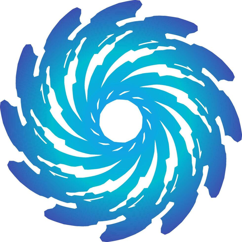 whirlpool vortex icon design vector