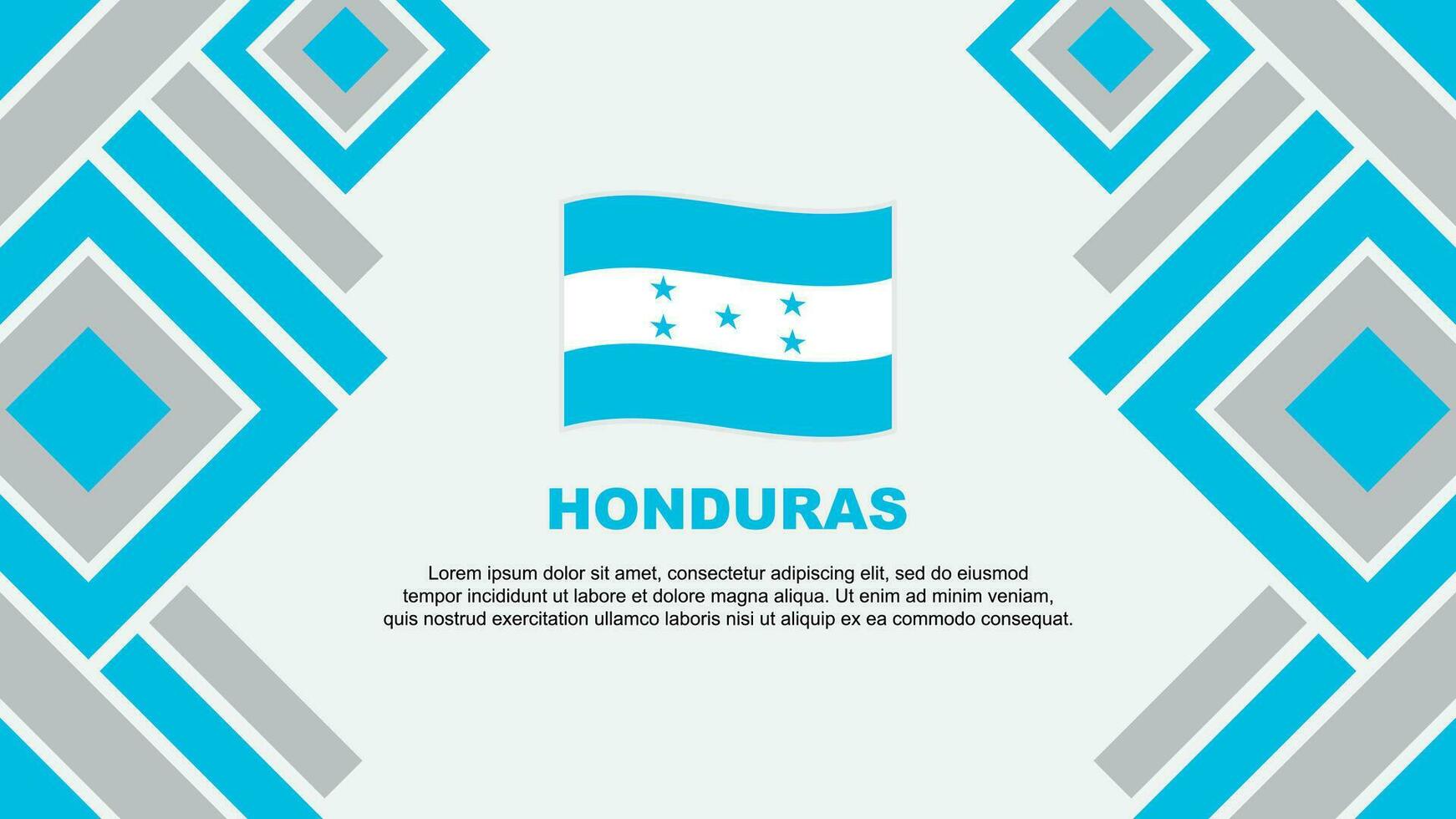 Honduras bandera resumen antecedentes diseño modelo. Honduras independencia día bandera fondo de pantalla vector ilustración. Honduras