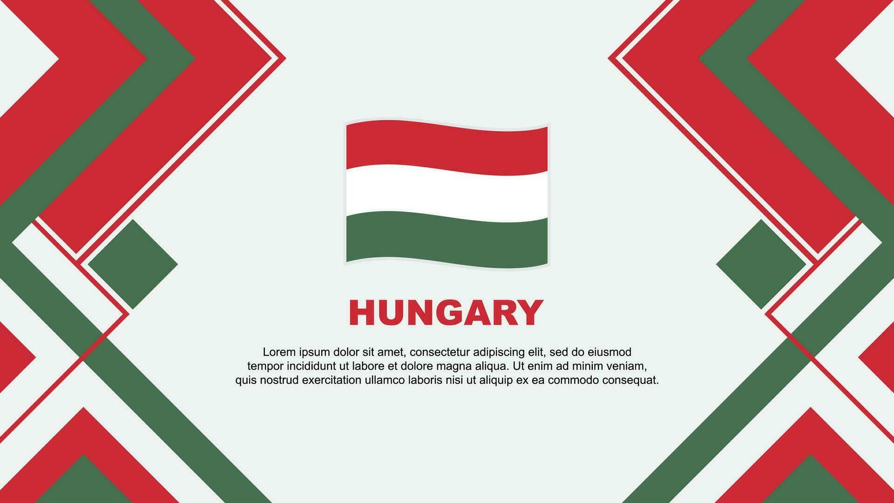 Hungría bandera resumen antecedentes diseño modelo. Hungría independencia día bandera fondo de pantalla vector ilustración. Hungría bandera