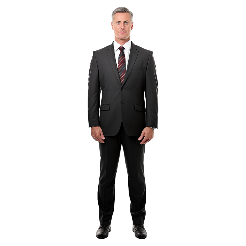 AI generated Businessman isolated on transparent background png