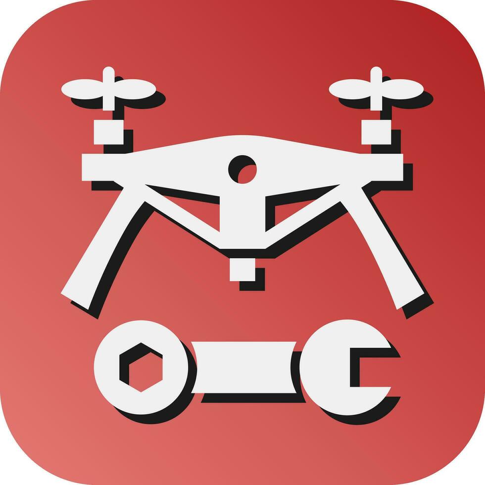 Maintenance Vector Glyph Gradient Background Icon For Personal And Commercial Use.