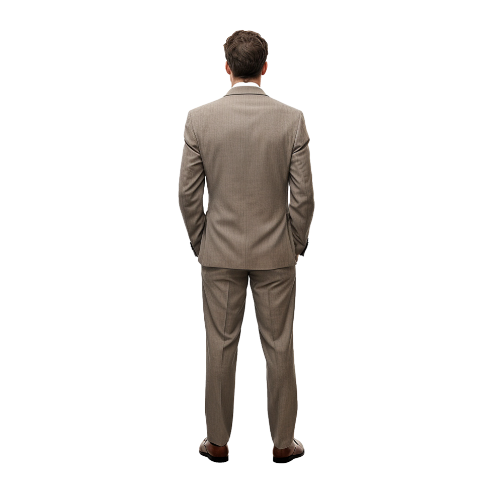AI generated Businessman isolated on transparent background png