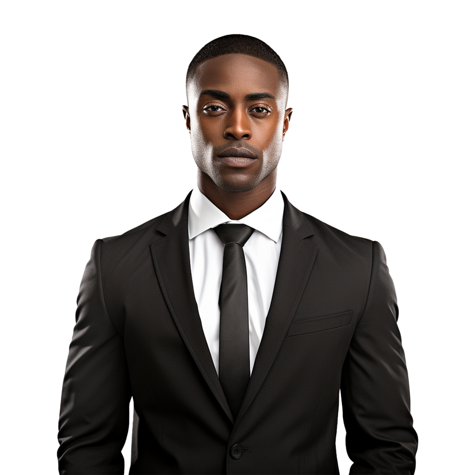 AI generated Businessman isolated on transparent background png