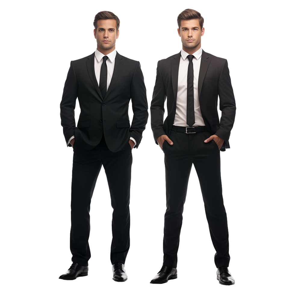 AI generated Businessman isolated on transparent background png