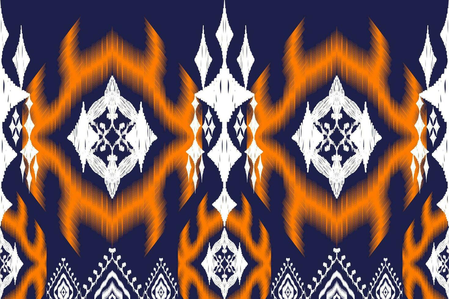 Ethnic Figure aztec embroidery style. Geometric ikat oriental traditional art pattern.Design for ethnic background,wallpaper,fashion,clothing,wrapping,fabric,element,sarong,graphic,vector illustration vector