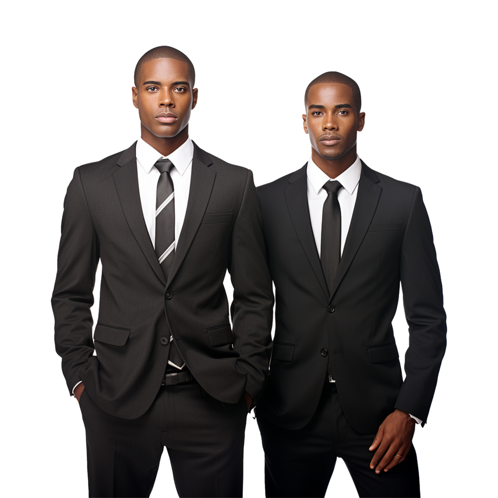 AI generated Businessman isolated on transparent background png
