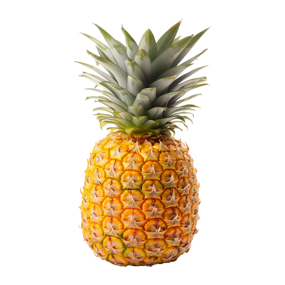 AI generated Photo of a pineapple isolated on transparent background png