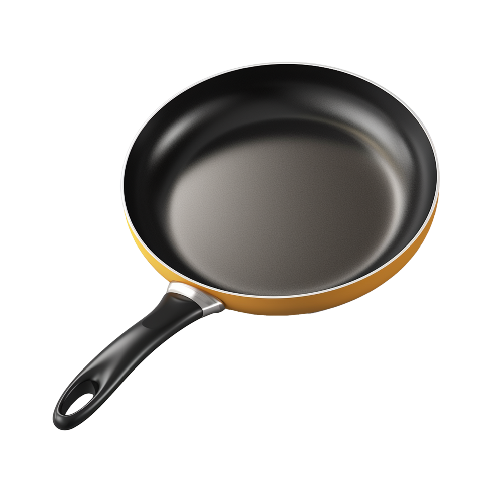 AI generated Frying pan isolated on transparent background png