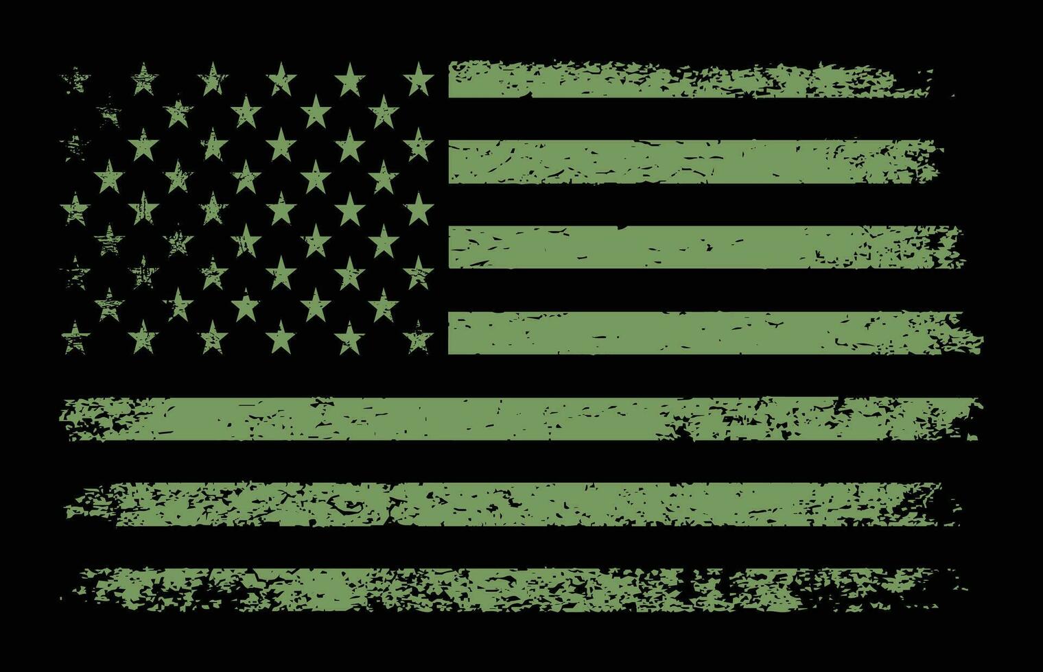 US Army Flag Design vector