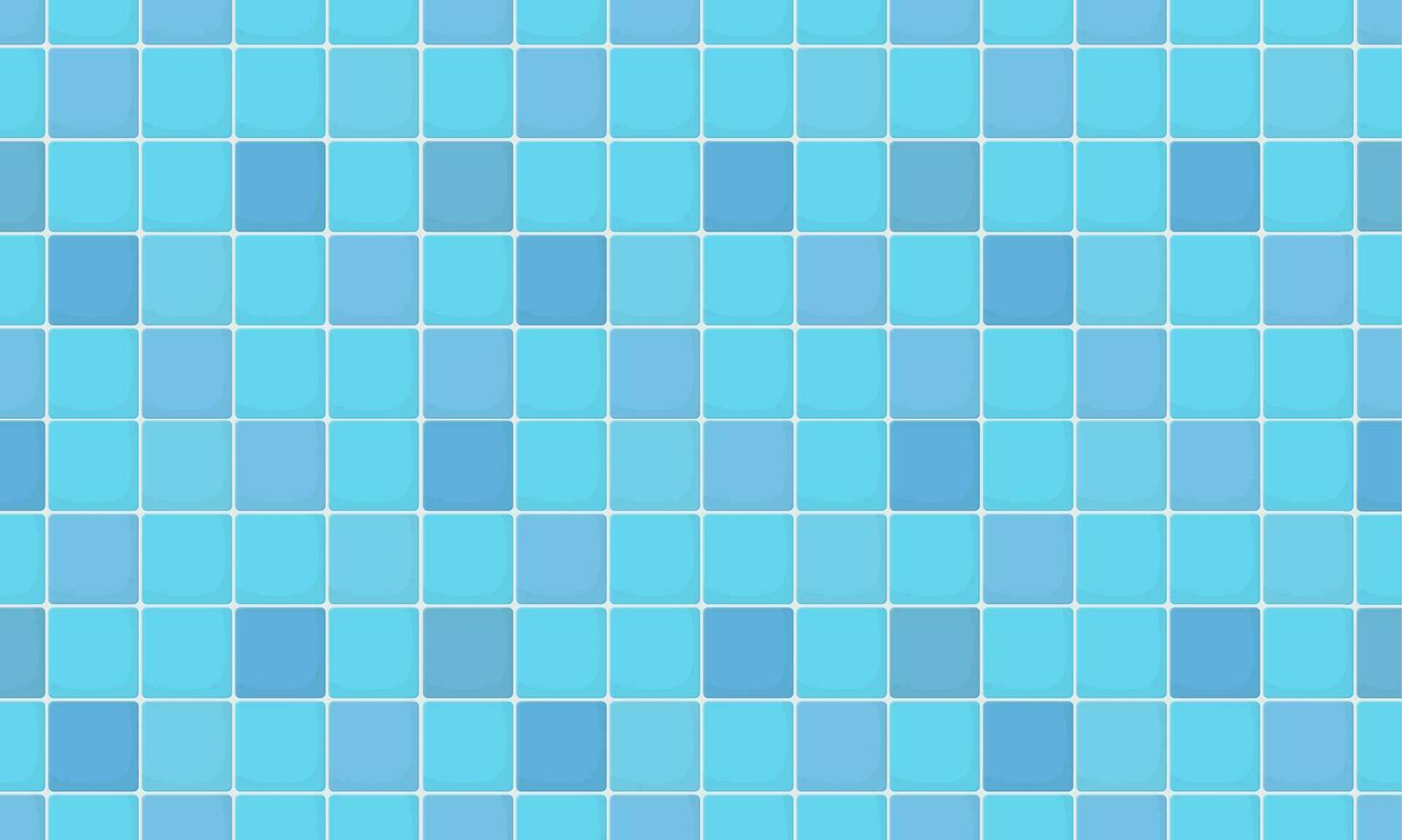 blue color ceramic tile wall texture background. Geometric mosaic texture. Simple seamless pattern for backdrop, advertising, banner, poster, flyer or web vector