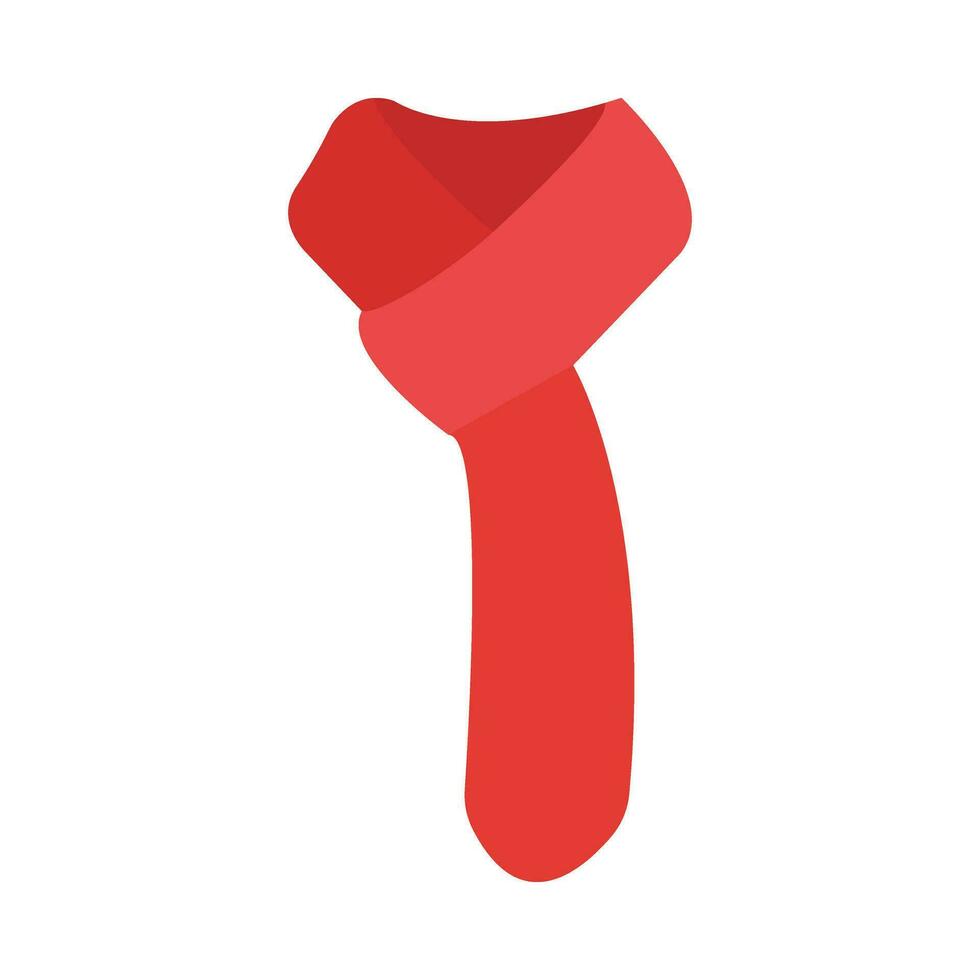 Scarf Vector Flat Icon For Personal And Commercial Use.
