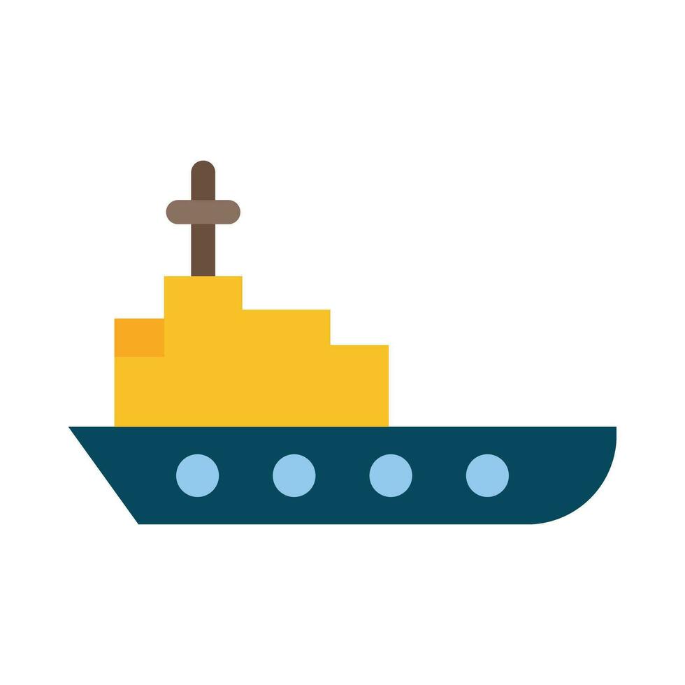 Ship Vector Flat Icon For Personal And Commercial Use.